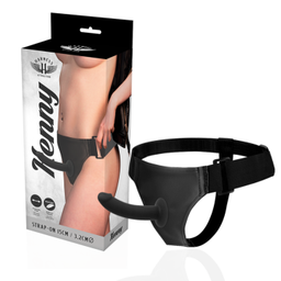 Obsenza - Harness Attraction Kenny Silicone 15 cm - O 3,2 cm Imbracatura e Pene Realistico - Image 1