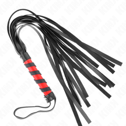 Obsenza - Kurzgriff-Peitsche 45 cm für intensive BDSM-Sessions - Image 1
