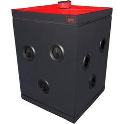 Obsenza - Kink Club Cabin Scandale Schwarz &amp; Rot für intensive BDSM-Erlebnisse - Schwarz - Image 1