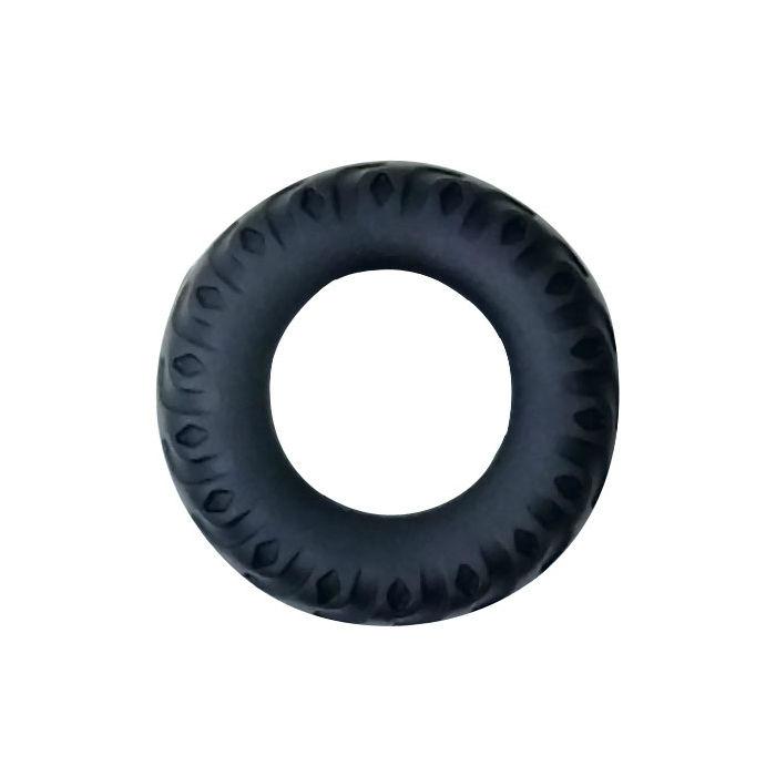 Obsenza - Baile Titan Cockring Black Green 2 cm for Enhanced Pleasure - Black - Image 1