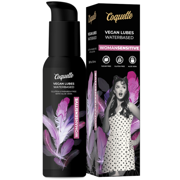 Obsenza - Lubricante Vegano WomanSensitive Premium Experience Coquette Chic - 100ml - Image 1