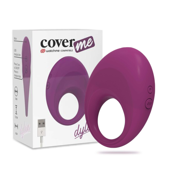 Obsenza - COVERME Dylan Rechargeable WatchMe Wireless Compatible Cock Ring - Image 1