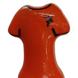 Obsenza - Preservativo decorativo pintado a mano camisa naranja - Image 1