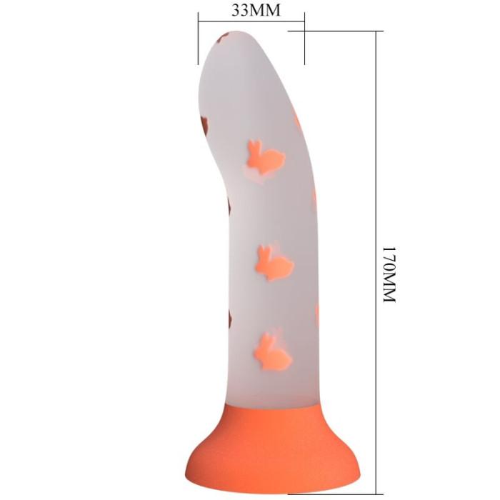 Obsenza - Magical Nightfall Luminous Dildo with Suction Base by Pretty Love - Image 1