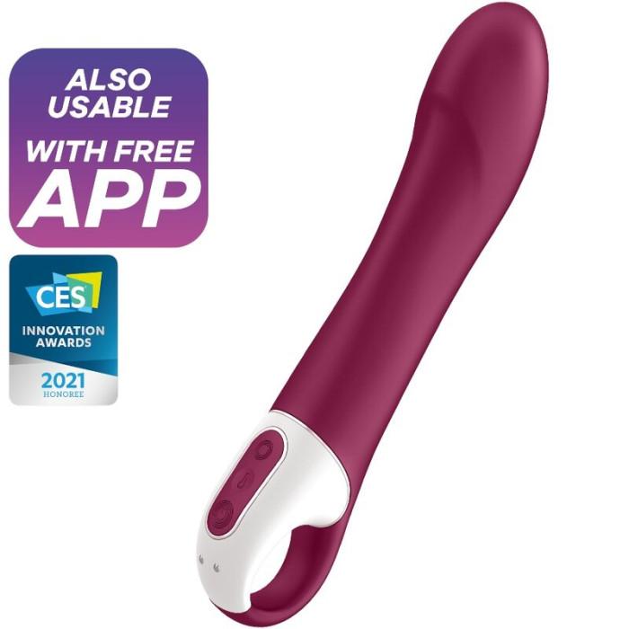 Obsenza - Vibrateur Point G Big Heat avec Chaleur et Contrôle via App - Image 3