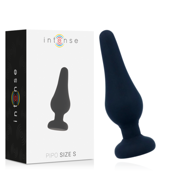 Obsenza - Intense Anal Plug Pipo S – Silicone 9. - Black - Image 1