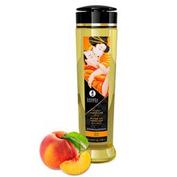 Obsenza - Shunga Erotic Massage Oil with Peach Aroma for Sensual Pleasure - 240ml - Image 1
