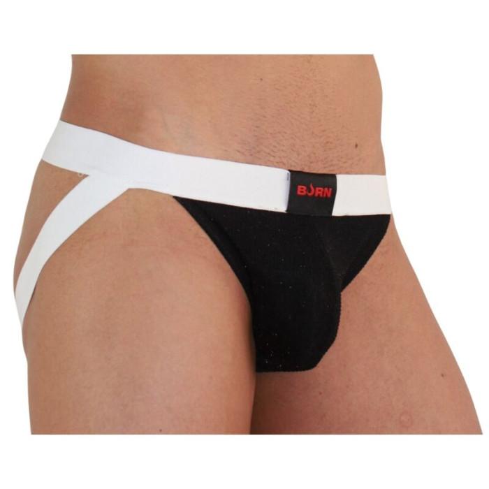 Obsenza - Jockstrap BURN Lucido & Seducente in Vari Colori - Nero - Image 1