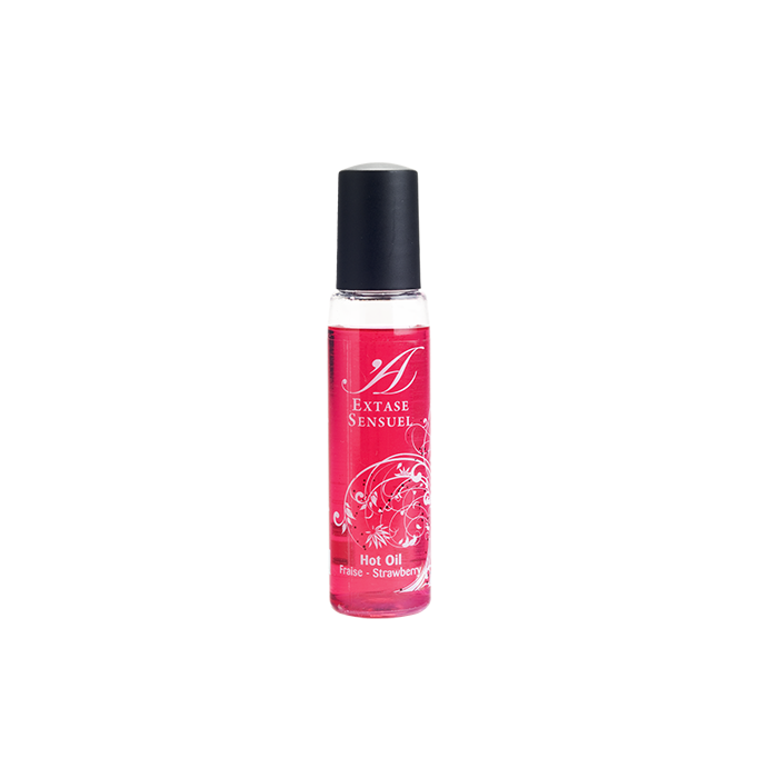 Obsenza - Strawberry Heat Sensation Massage Oil by Extase Sensual - 35ml - Image 1
