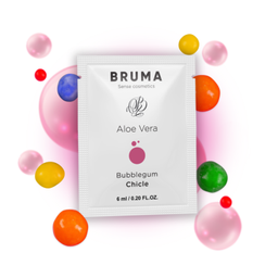 Obsenza - Gel Deslizante de Aloe Vera Sabor Bubblegum da BRUMA para Momentos Íntimos - 2ml - Image 1