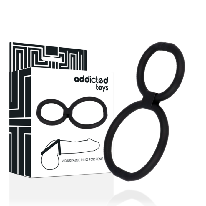 Obsenza - Anillos Ajustables para Pene Addicted Toys - Mejora tu Rendimiento y Placer - Image 1