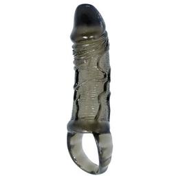 Obsenza - Gaine d'Extension Pénis avec Sangle Testicules 11,5 cm - Image 1