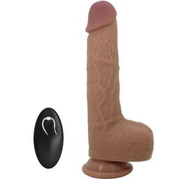 Obsenza - Dildo Realista con Vibraciones y Empuje de 22. - Image 1