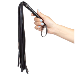Obsenza - Fouet de Bondage Élégant Collection BDSM pour Plaisir et Sensualité - Noir - Image 1