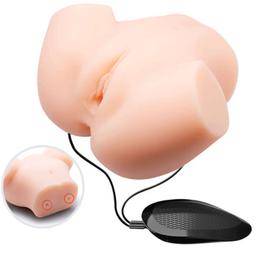 Obsenza - Crazy Bull Doppia Vibrazione Realistica Vagina e Anale con Telecomando - Image 1