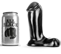 Obsenza - Dildo Realístico de 14 cm para Principiantes de ALL BLACK - Negro - Image 1