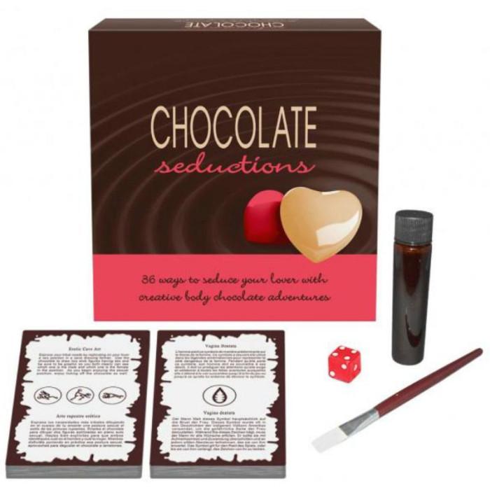 Obsenza - Chocolate Seductions Body Chocolate Kit with 36 Creative Uses - Image 1