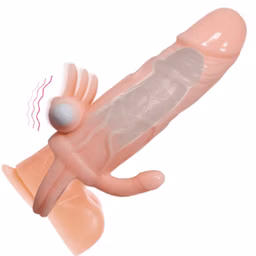 Obsenza - Couvre-Pénis Brave Man avec Stimulation Clit et Anal 16,5 cm - Image 1