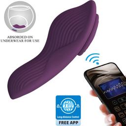 Obsenza - PRETTY LOVE Mane Lay-On Clitoris Massager mit 10 Vibrations und Fernbedienung - Violett - Image 1