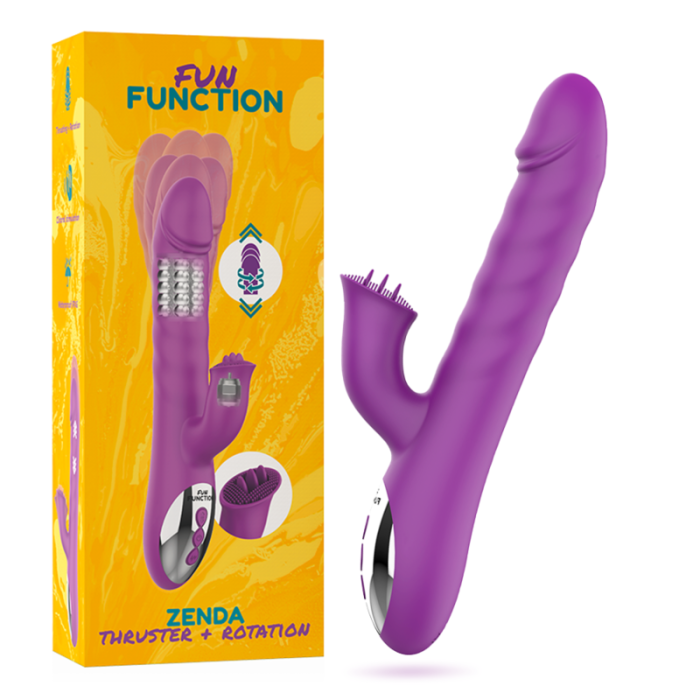 Obsenza - Stimulateur Zenda Thruster & Rotation Fun Function pour un plaisir ultime - Image 1