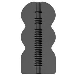 Obsenza - Pookie Masturbador Artístico para Homens com Design Elegante - Preto - Image 1