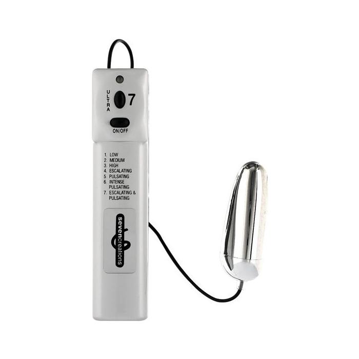 Obsenza - Vibrador Huevo Ultra 7 Vector con Control Remoto de 3 Velocidades - Image 1