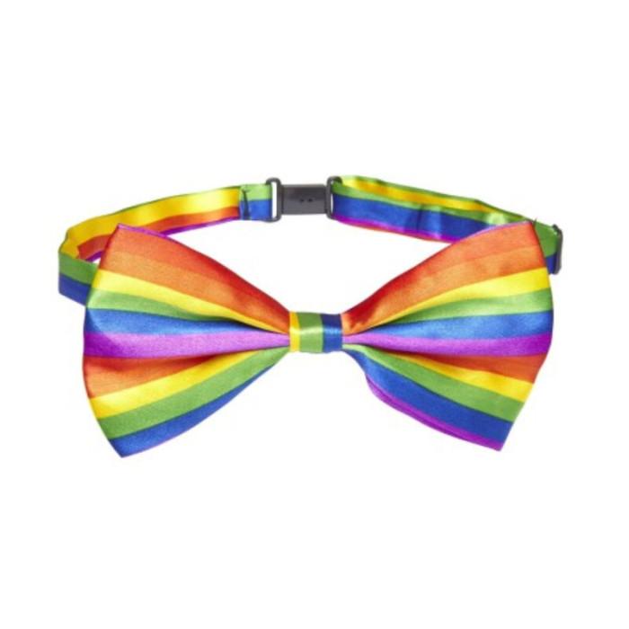 Obsenza - LGBT Pride Rainbow Flag Bow Tie for Celebrations - Image 1
