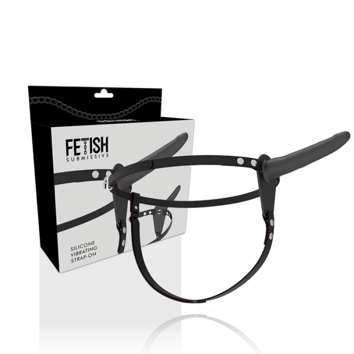 Obsenza - Fetish Submissive Black Silicone Vibrator 15cm for Beginners - Image 1