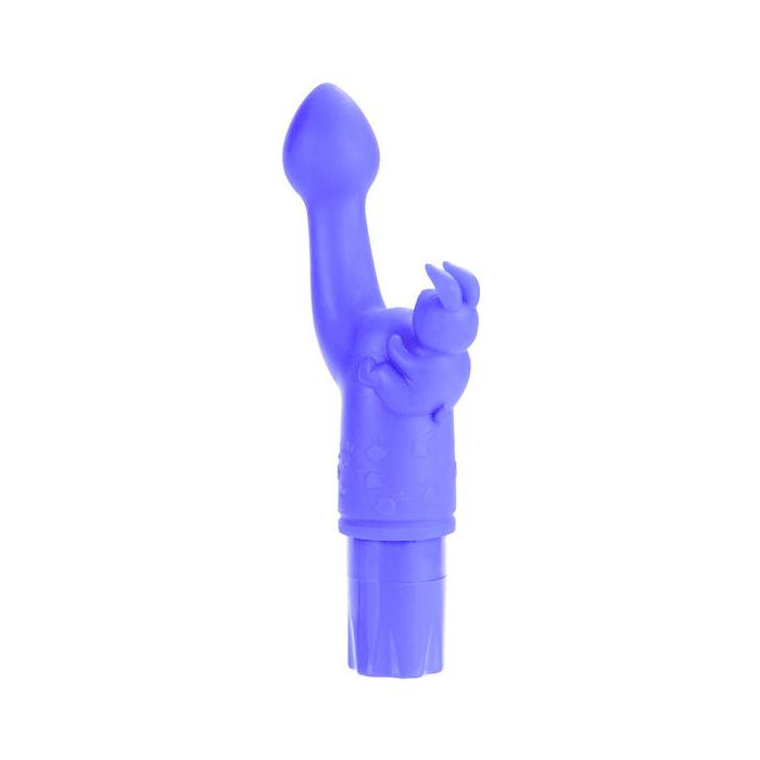 Obsenza - Vibratore Silicone Kiss Bunny Kiss Viola con Doppi Motori e Vibrazione Potente - Viola - Image 1