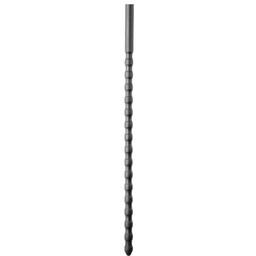 Obsenza - All Black Silikon-Harnröhrensonde 6/8 mm mit Wellen - Schwarz - Image 1