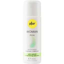 Obsenza - Lubrificante Pjur Woman Aloe à Base de Água para Prazer e Cuidados Femininos - 30ml - Image 1