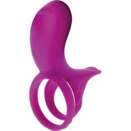 Obsenza - Xocoone Paar-Stimulatorring für intensives Liebesvergnügen - Fuchsie - Image 1