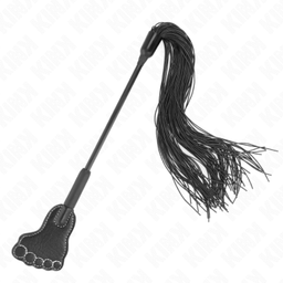 Obsenza - Pagaia a Piede con Frusta Nappa 31 cm KINK - Potenza e Controllo Perfetti - Image 1