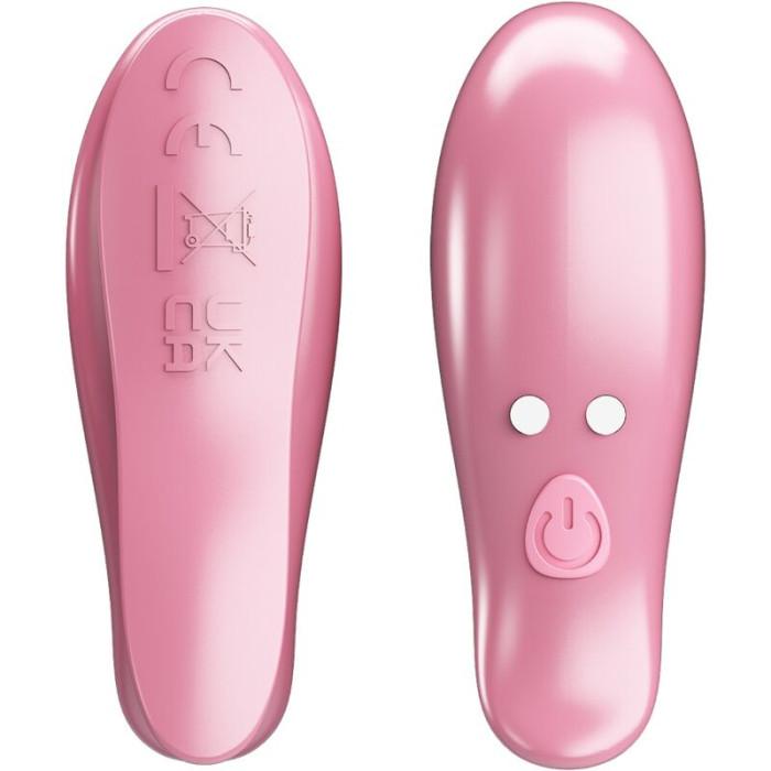 Obsenza - Cailey Clips de Mamilo com 10 Vibrações e Controle Remoto - Rosa - Image 1