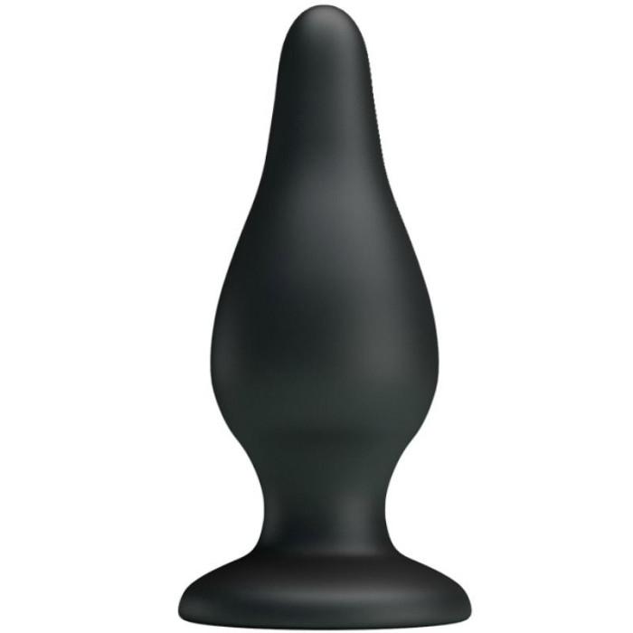 Obsenza - Pretty Love Ergonomic Silicone Anal Plug with Suction Base 15. - Image 1