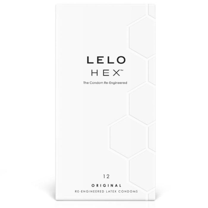 Obsenza - Caixa de Preservativos HEX LELO 12 Unidades para Máximo Prazer - Image 1