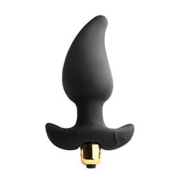 Obsenza - Estimulador Butt Quiver 7 Velocidades para Punto P - Negro - Image 1
