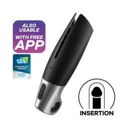Obsenza - Masturbateur Puissant Satisfyer pour une Stimulation Intense - Noir - Image 1