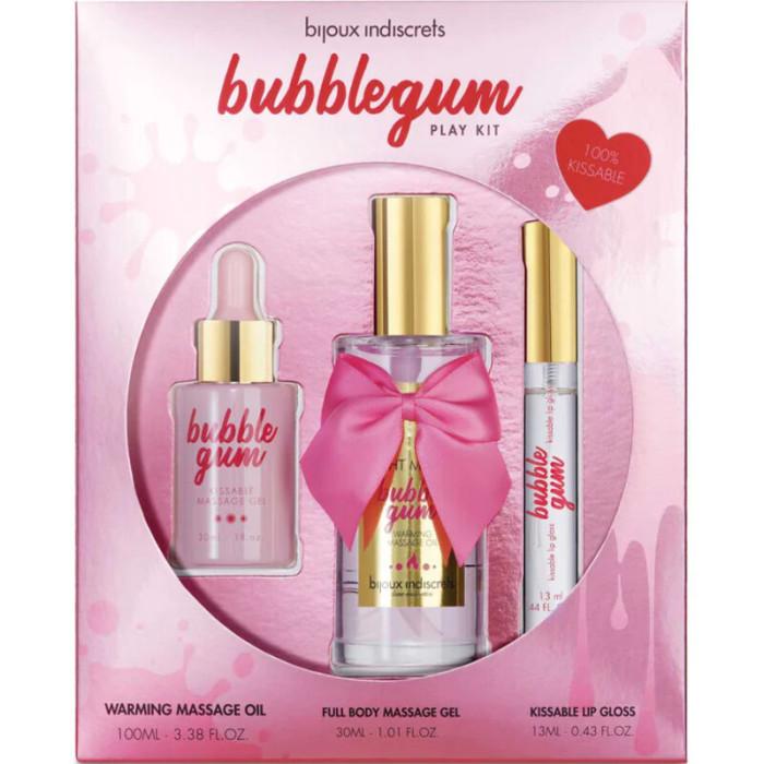 Obsenza - Indiscrets Bubblegum Play Kit with Oil Gel and Lip Gloss - Image 1