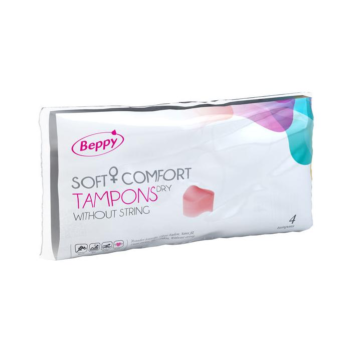Obsenza - Beppy Soft-Comfort Tamponi Asciutti 4 Pezzi per Protezione e Discrezione - Image 1