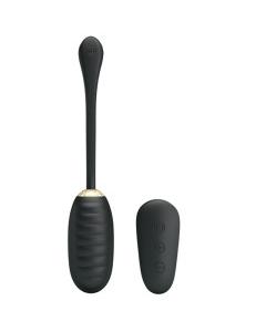 Obsenza - Vibrador Ovo Recarreg&aacute;vel Doreen com Controle Remoto - Luxo e Discri&ccedil;&atilde;o - Preto - Image 1