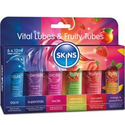 Obsenza - Vital &amp; fruity lubes kit lubricantes 6 x 12 ml - Image 1