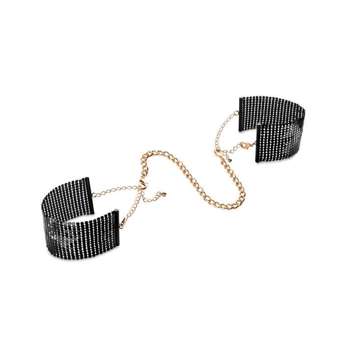Obsenza - Menottes Désir Métallique en Maille pour Séduction - Image 1