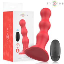Obsenza - Vibrador CODY con Ventosa y Control Remoto de INTENSE - Rojo - Image 1