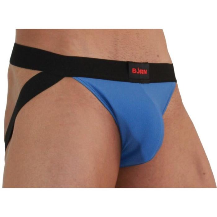 Obsenza - Jockstrap BURN - Estilo, Fantasía y Comodidad - Azul - Image 1