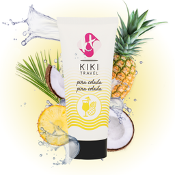 Obsenza - Kiki Travel Pina Colada Gleitgel – Veganes Wasserbasis, Lang anhaltend - 50ml - Image 1