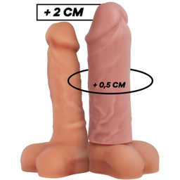 Obsenza - Estensione Penile in Silicone Liquido V3 VirilXL per Maggior Spessore e Piacere - Image 1