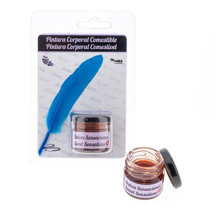 Obsenza - Peinture Comestible Saveur Baies pour Jeux Érotiques et Créativité - Image 1