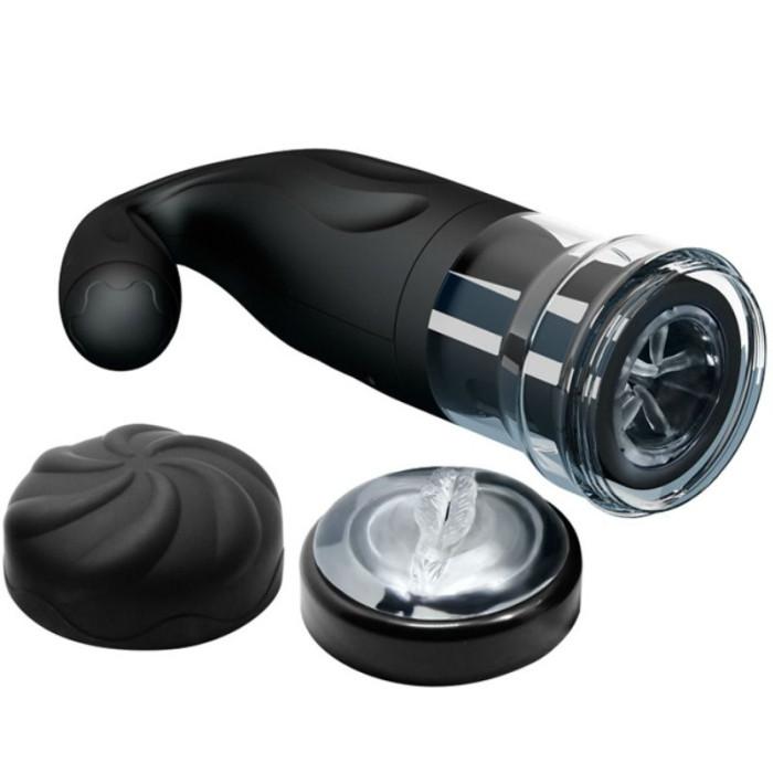 Obsenza - Pretty Love Breton Rechargeable Multifunction Masturbator for Intense Stimulation - Image 1