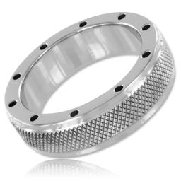 Obsenza - Anel de Metal Ajustável para Pênis e Testículos 45mm - Image 1